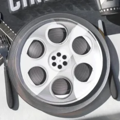 10 Assiettes Anniversaire En Carton F Tes Cin Ma 22.5 Cm