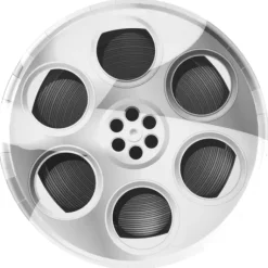 10 Assiettes Anniversaire En Carton F Tes Cin Ma 22.5 Cm