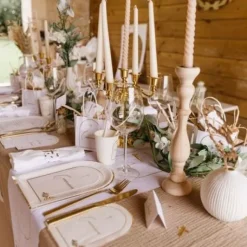 8 Assiettes En Carton Communion Puret Blanc