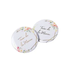 2 Badges Team De La Mari E