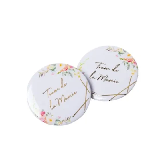 2 Badges Team De La Mari E