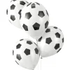 8 Ballons Gonflables Football 30Cm