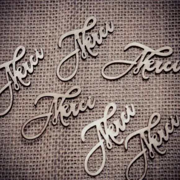 12 Centres De Table D Co En Bois Merci