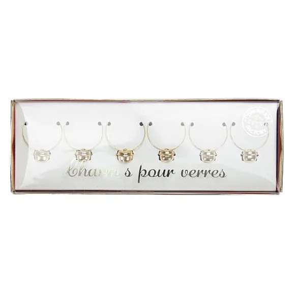 6 Charms Pour Flutes Ou Verres