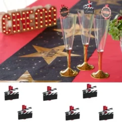 6 Clip Clap Hollywood Cinema Sur Pince