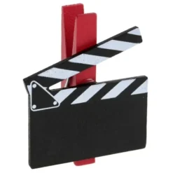 6 Clip Clap Hollywood Cinema Sur Pince