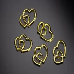 25 Coeurs Dor S Pour Boites Drag Es