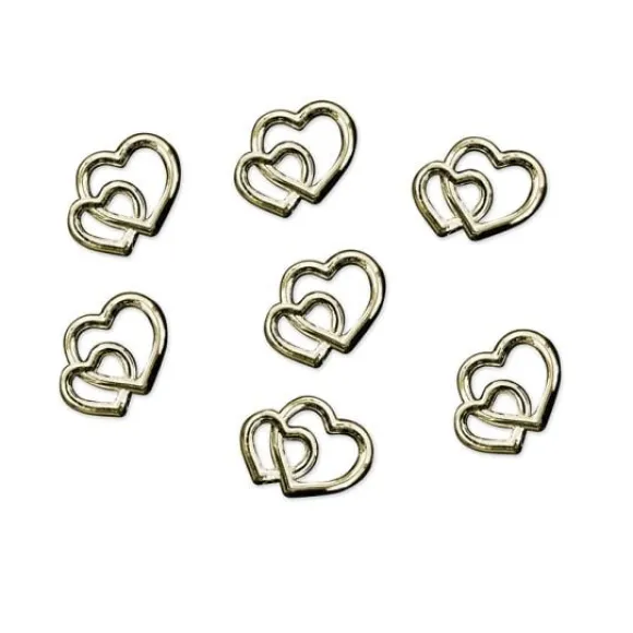 25 Coeurs Dor S Pour Boites Drag Es