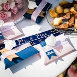 10 Contenants Drag Es Bleu Marine