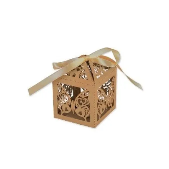 20 Contenants Drag Es Cages Papillons Kraft 5 X 7.5 Cm