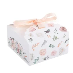 10 Contenants Festonn S Peony Vegetal