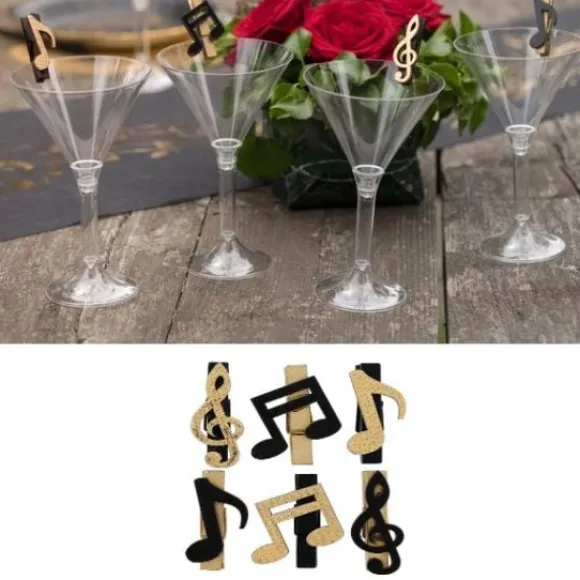 6 Disque D'Or Musique Sur Pince