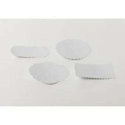 8 Etiquettes Blanches Romantique Adh Sives