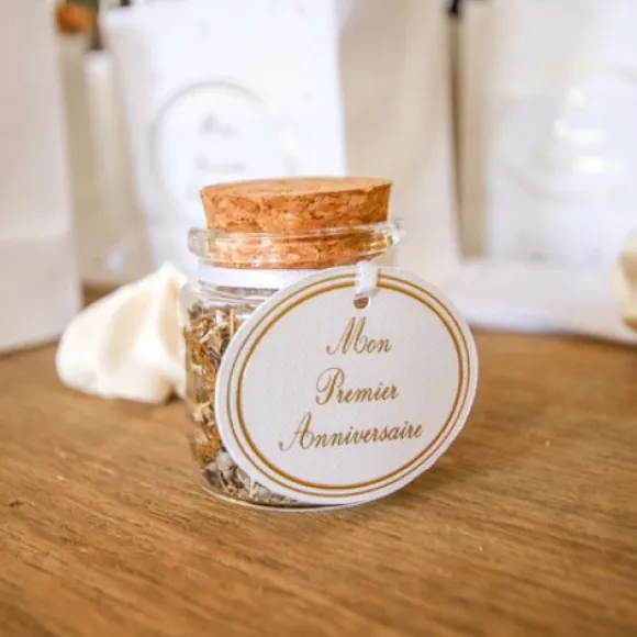 8 Etiquettes Dragees Mon Premier Anniversaire