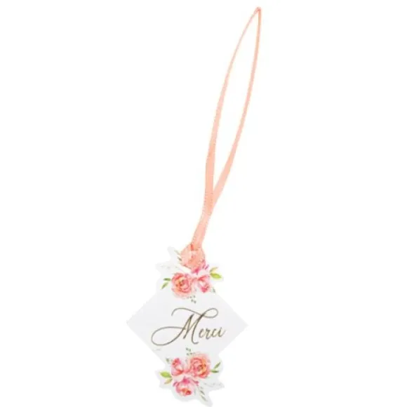 10 Etiquettes Merci Theme Romantique