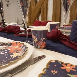 8 Gobelets En Carton Nuit De Noel 20Cl