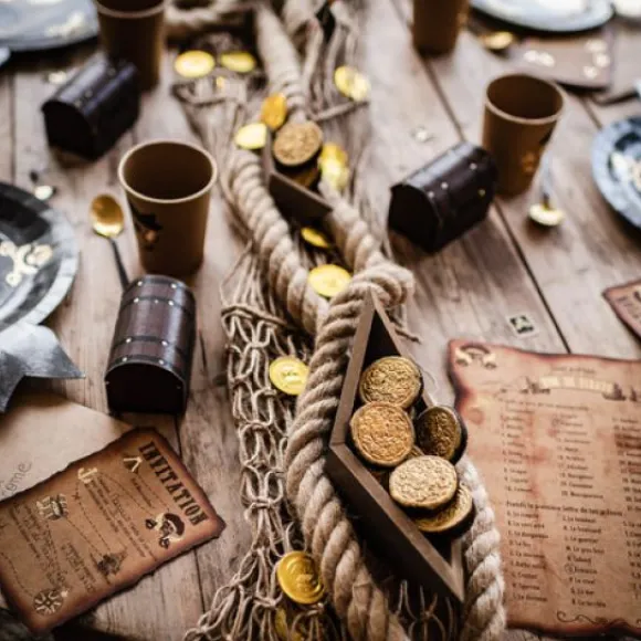 8 Invitations Theme Pirate