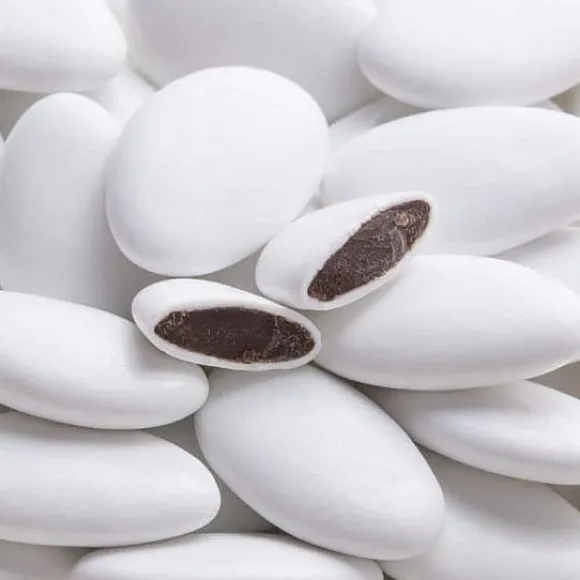 1 Kilo De Dragees Blanc Au Chocolat