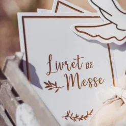 10 Livrets De Messe Mon Bapt Me
