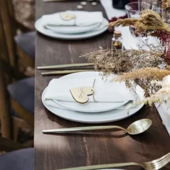 10 Marque Places Coeur En Bois