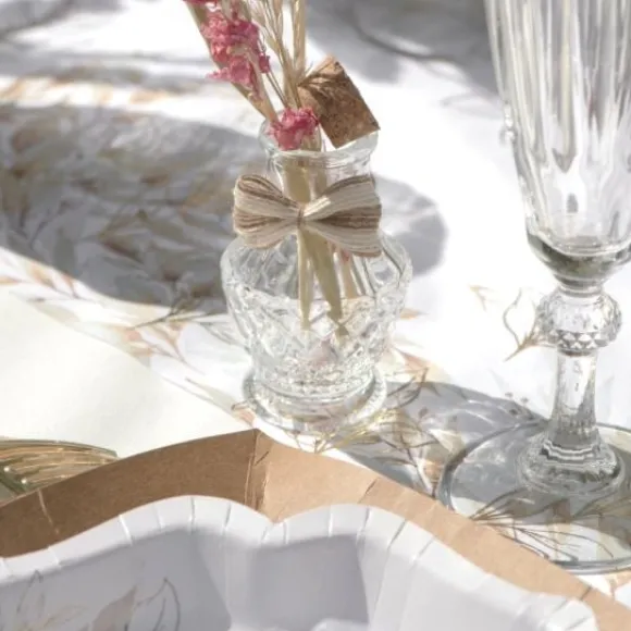 10 Noeuds Mariage Sur Corde Couleur Naturelle 5 X 5 X 13 Cm