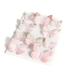 10 Papillons Mariage Degrad S Rose