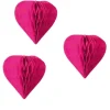 3 Petits Coeurs Alv Ol S Fuchsia 8Cm