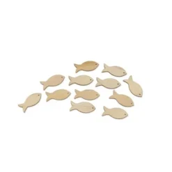 12 Poisson En Bois Naturel Pour D Co De Table
