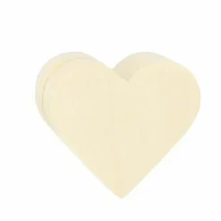 3 Portes Carte Coeur En Bois Naturel