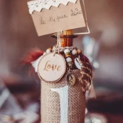 4 Rondins De Bois Marque Place Love