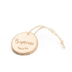 4 Rondins De Bois Marque Place Bapt Me