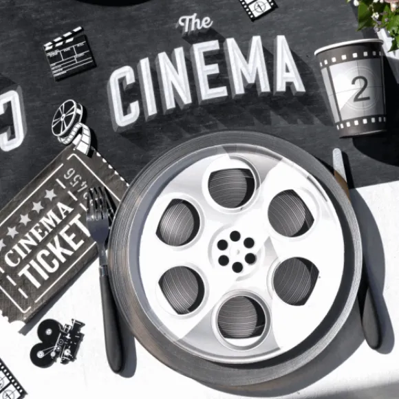 20 Serviettes En Papier Th Me Cin Ma 40 X 33 Cm