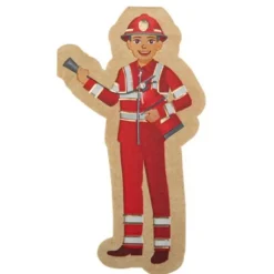 16 Serviettes En Papier Theme Pompier