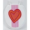 Abattant De Wc Mdf Motif Coeur