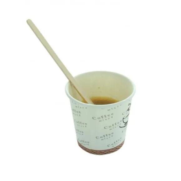 Agitateur Caf En Bois Naturel X 50 Pi Ces