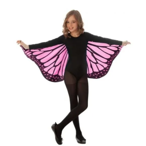Ailes Papillon Rose Enfant