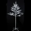 Arbre Lumineux De Noel 120 Boules De Neige Led Blanc