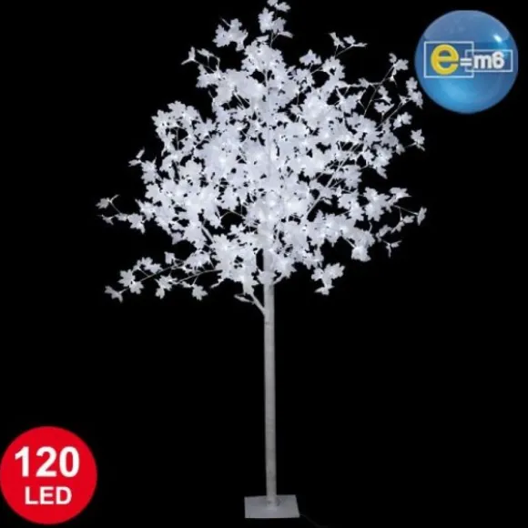 Arbre Lumineux De Noel Extérieur 120 Led Blanc