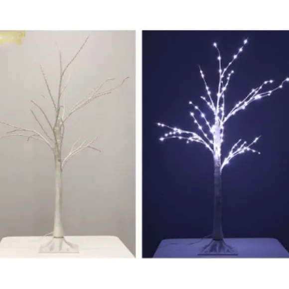 Arbre Lumineux Paillet 144 Led Blanc Froid
