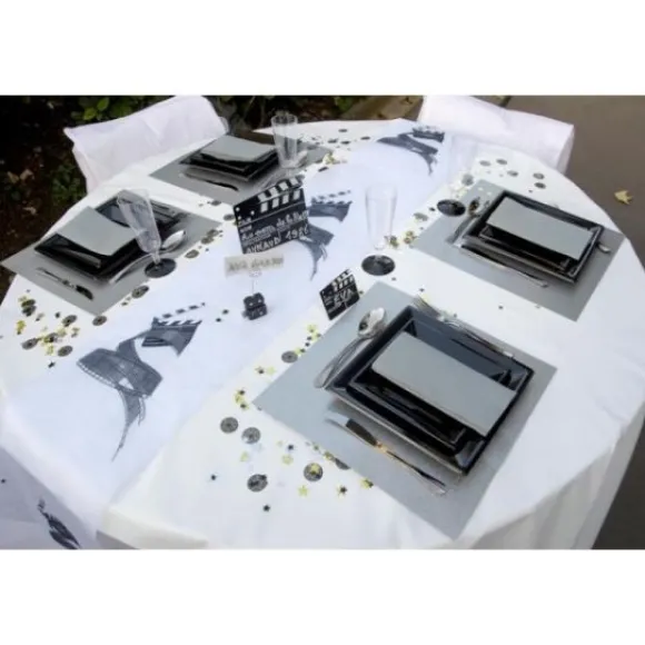 Assiette Carr E Plastique Chocolat R Utilisable 23Cm X12