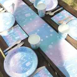 Assiette Carton Baby Shower X 8 Pi Ces