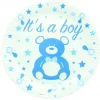Assiette Carton Baby Shower Gar On X 10 Pi Ces