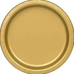 Assiette De Noel En Carton Couleur 23Cm Cm X 10 Pi Ces