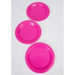 Assiette De Noel En Carton Couleur 23Cm Cm X 10 Pi Ces