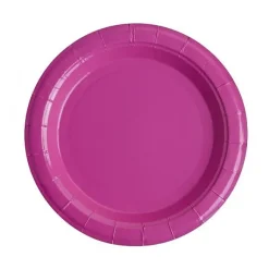 Assiette De Noel En Carton Couleur 23Cm Cm X 10 Pi Ces