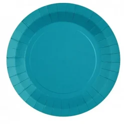 Assiette De Noel En Carton Couleur 23Cm Cm X 10 Pi Ces