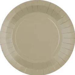 Assiette De Noel En Carton Couleur 23Cm Cm X 10 Pi Ces