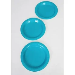 Assiette De Noel En Carton Couleur 23Cm Cm X 10 Pi Ces