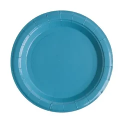 Assiette De Noel En Carton Couleur 23Cm Cm X 10 Pi Ces