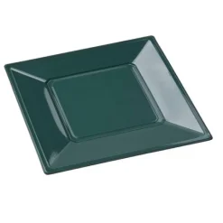 Assiette De Noel Jetable Carr E 23 Cm X 12 Pi Ces